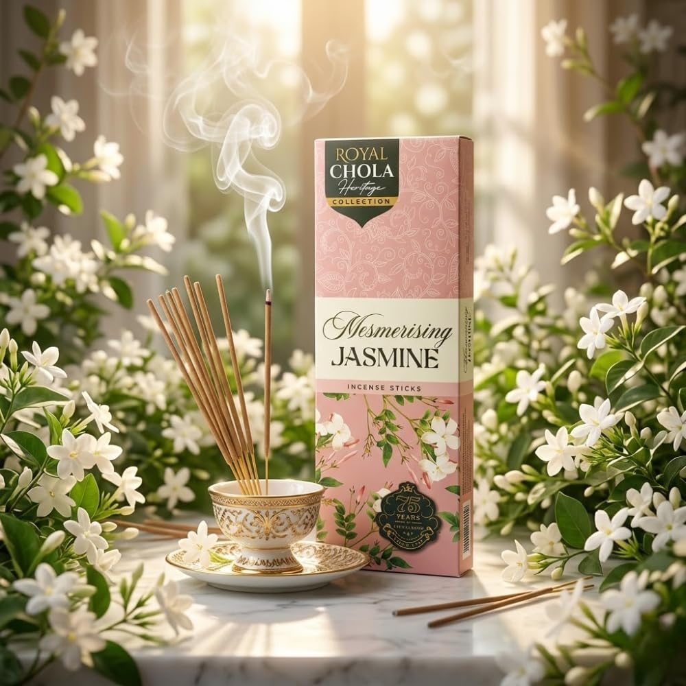 Mesmerising Jasmine incense sticks by Royal Chola