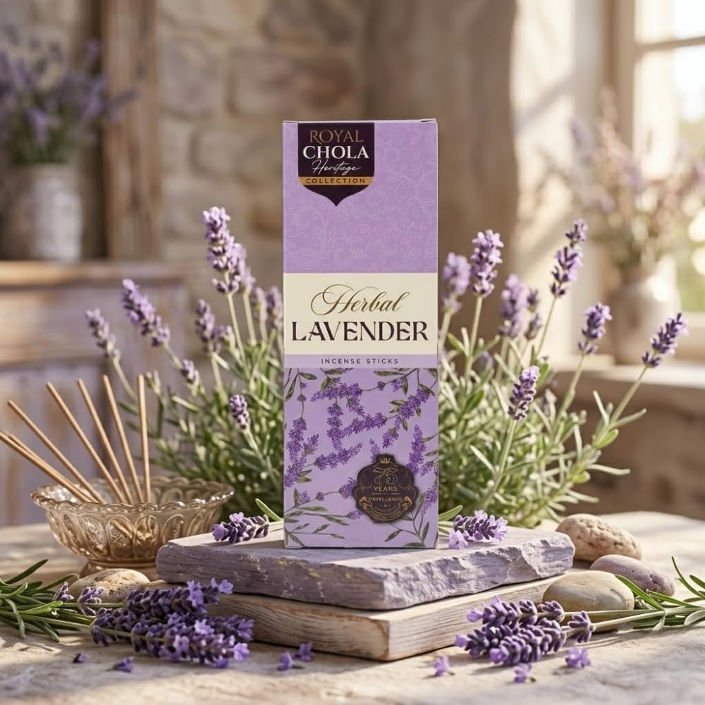 Herbal Lavender incense sticks by Royal Chola